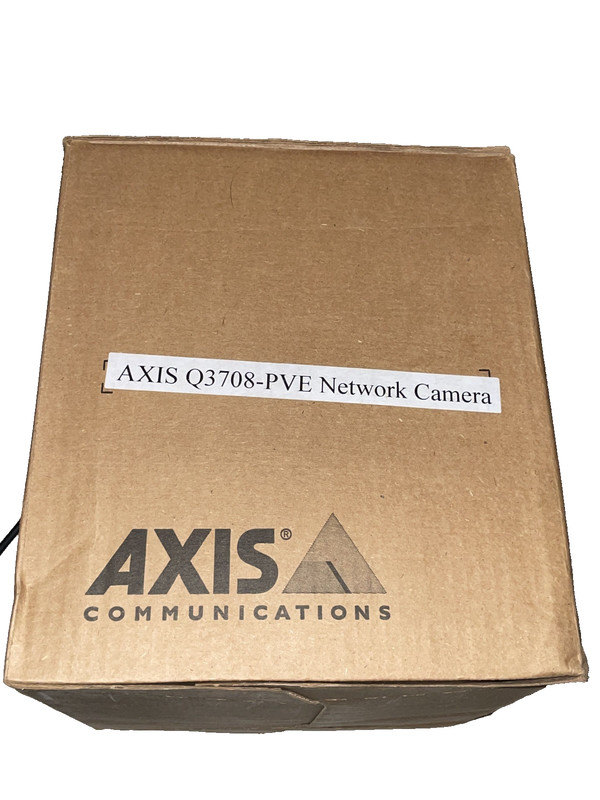 AXIS Q3708-PVE 180° Network Security Fixed Dome Camera System - TESTED gallery