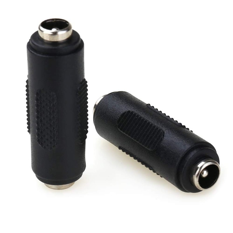 MOBOREST 12V 5.5mm x 2.1mm DC Power x 5.5mm, Female to -2PCS gallery