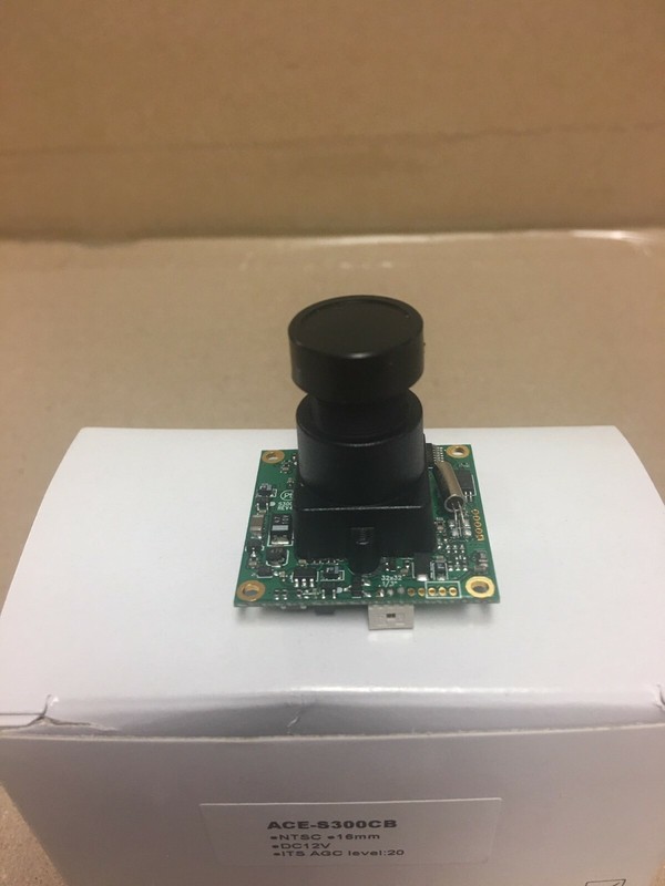 KT&C ACE-S300CB 380TVL Module Camera, 16 mm Board Lens, CCTV High Performance gallery