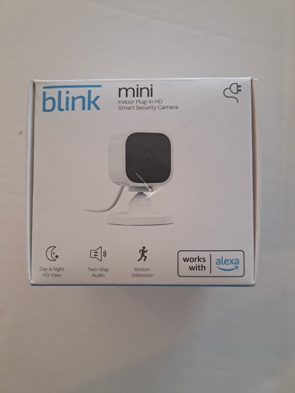 Blink Mini Indoor Plug-In HD Smart Security Camera