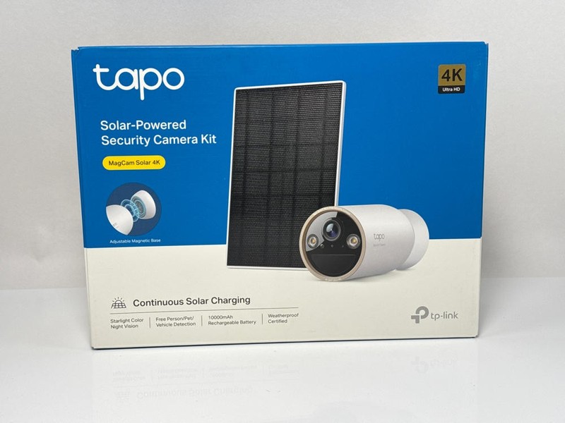 Tapo MagCam C460 4K Wireless Outdoor Security Camera Solar Battery Kit gallery