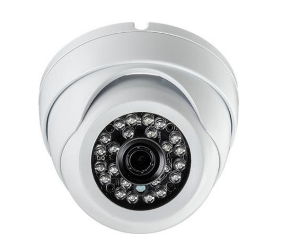 TIB-1022 HD-TVI 1080p Eyeball Dome Camera, 3.6mm Lens ICR Day & Night 24 IR LEDs