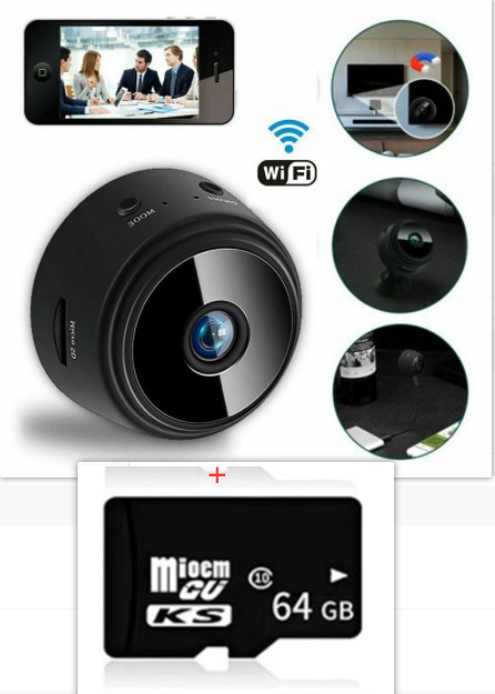 A9 Magnetic Suction Security Camera HD Camera Smart Infrared Night Vision Home gallery