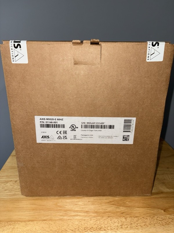 New Sealed AXIS M5525-E 1080P PTZ Outdoor Network Security Surveillance Camera gallery