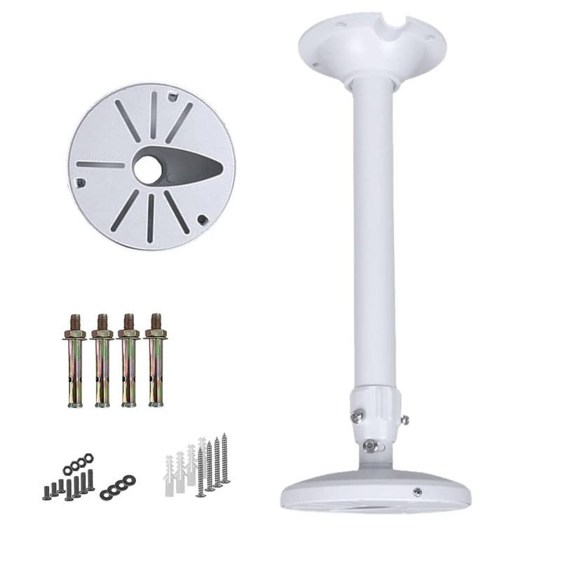 Extendable Pole Mount for Surveillance Cameras, Ceiling Mount Bracket for Bul…