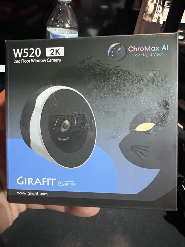 Girafit 2K 3MP Window Camera with 20° Tilt Angle Camera for The Second Floor S