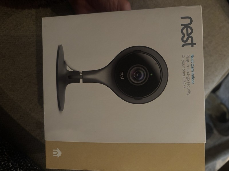 Nest Cam Indoor 1st generation unused open box gallery