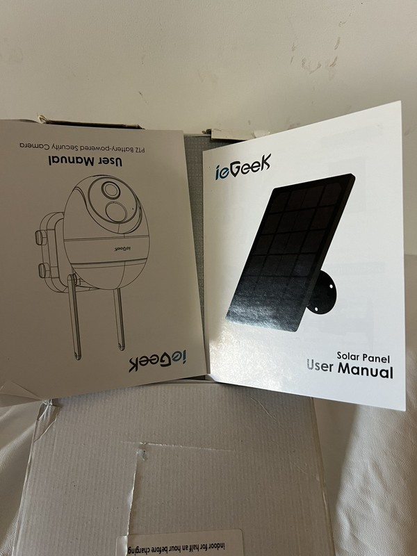 ieGeek ZS-GX1S Wi-Fi Outdoor Solar PTZ Security Camera gallery