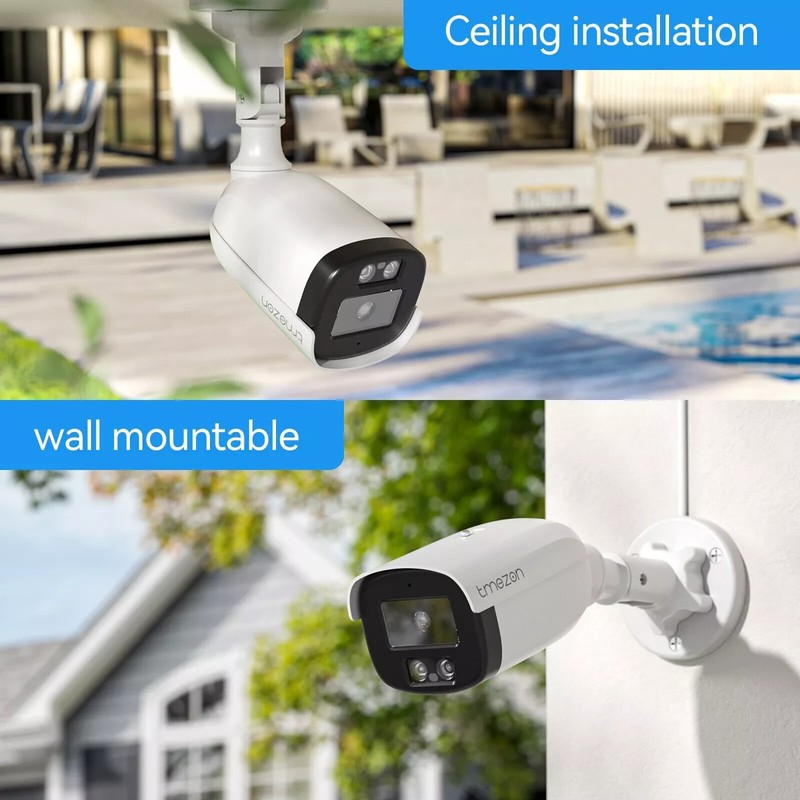 Outdoor Home Waterproof HD 1080P CCTV Security Camera Night Vision Bullet Cam gallery