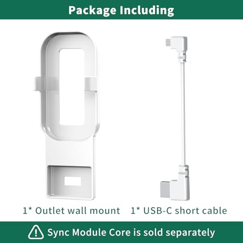 Blink Sync Module Core Mount,Compatible with Sync Module Core,Space White gallery