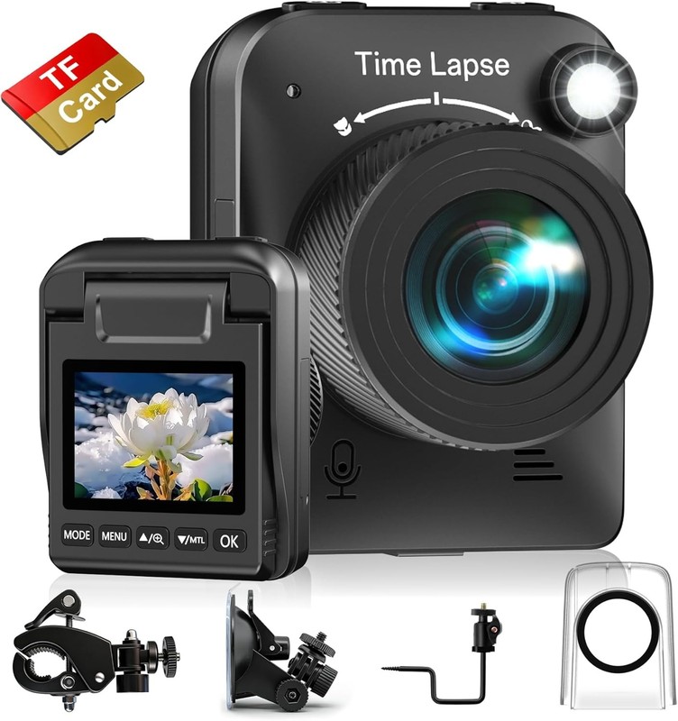 Time Lapse Camera 4K Outdoor Construction Waterproof SD Card