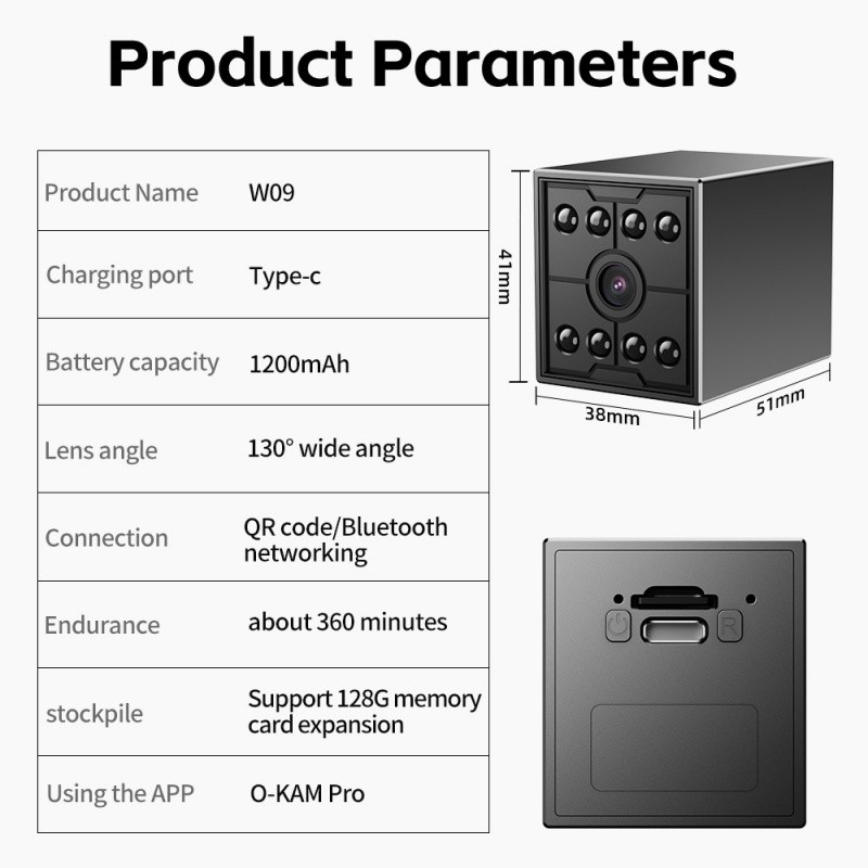 1080P Mini WiFi Camera for Home Security Supports Motion Detection &Night Vision gallery