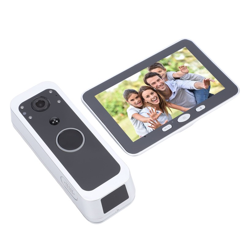 WiFi Video Doorbell Camera 1080P 150 Degree PIR Motion Detection APP Remote gallery