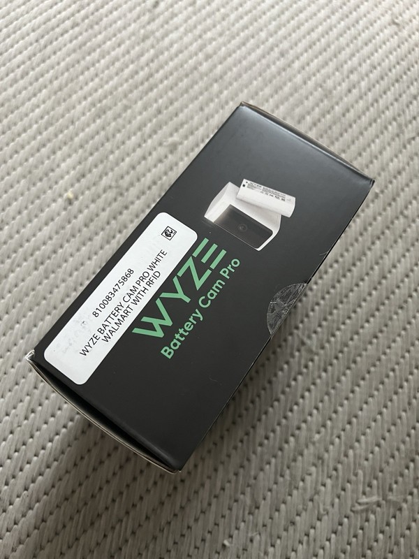 Wyze BATTERY Cam PRO 2k Security Outdoor/indoor Camera Brand New SEALED - White gallery