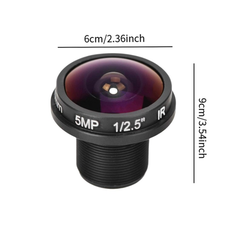 1.8mm 180 Lens Security Camera Lenses F2.0 Easy Installation and Remove with gallery