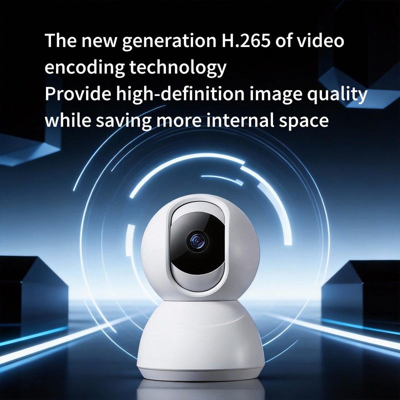 Indoor Pan/Tilt Home Security Camera 2K 3MP, 360 Degree Wired & Wireless WiFi... gallery