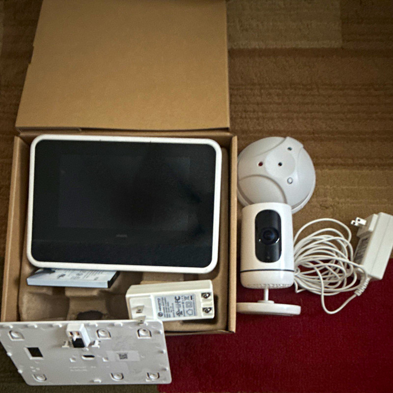 Indoor IP/Network Surveillance Camera, Wireless Wi-Fi, Color Mode, White, 1pc