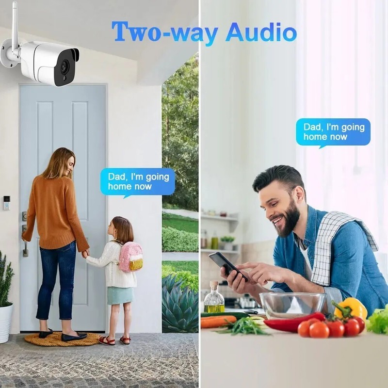 Tuya 5G Wifi Camera Outdoor 5MP Home Security Camera Motion Detect Surveillance gallery