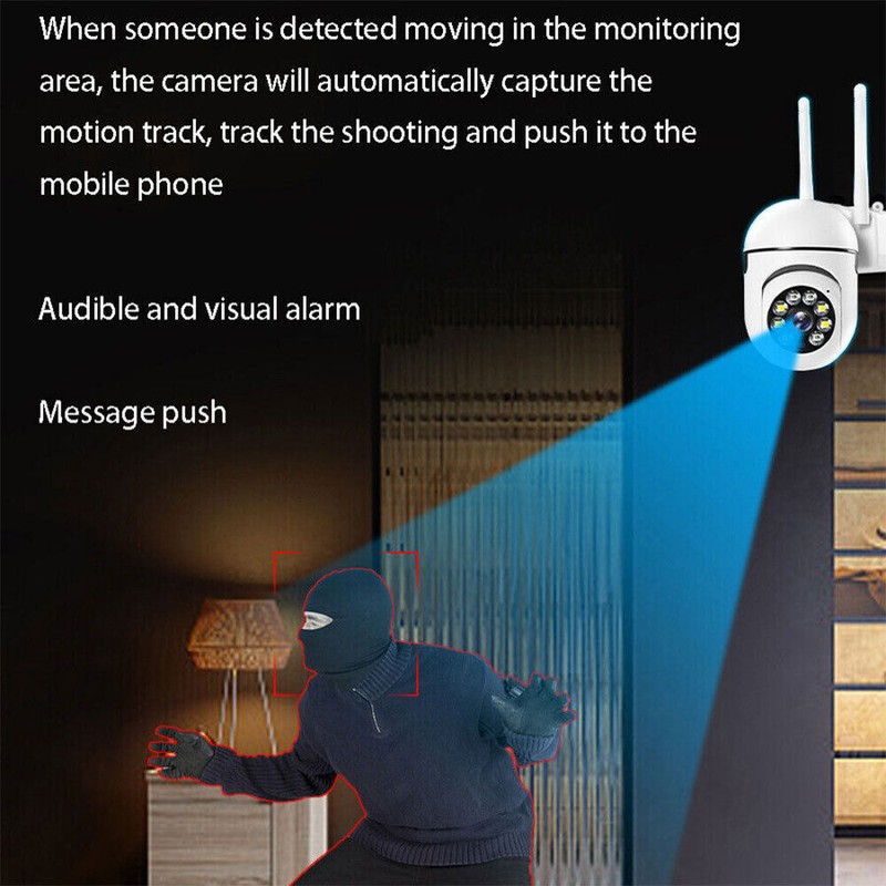 4x Wireless 5G WiFi Security Camera System Smart outdoor Night Vision Cam 1080P gallery