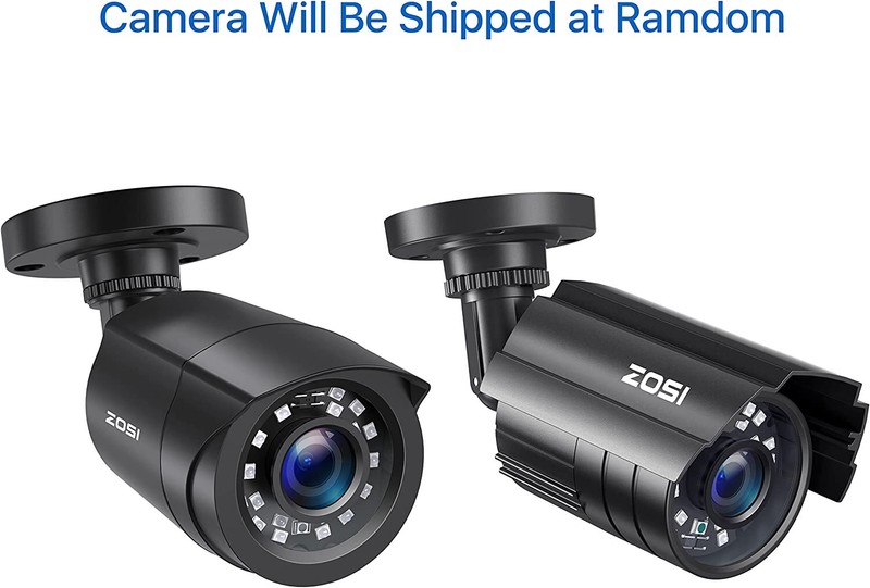 ZOSI Used 4PK 1080P TVI Day Night 24 IR Leds Outdoor CCTV Bullet Security Camera gallery