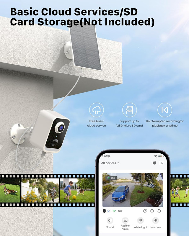 Security Cameras Wireless Outdoor Solar: Battery Power Cameras for Home Security gallery