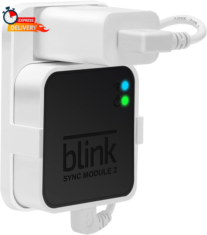 WDZREE Outlet Wall Mount for Blink Sync Module 2,Save Space and Easy Move Mount
