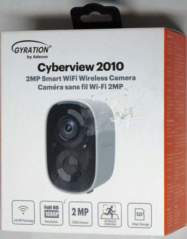 Gyration 1080P Wireless Security WiFi Cameras for Home Security