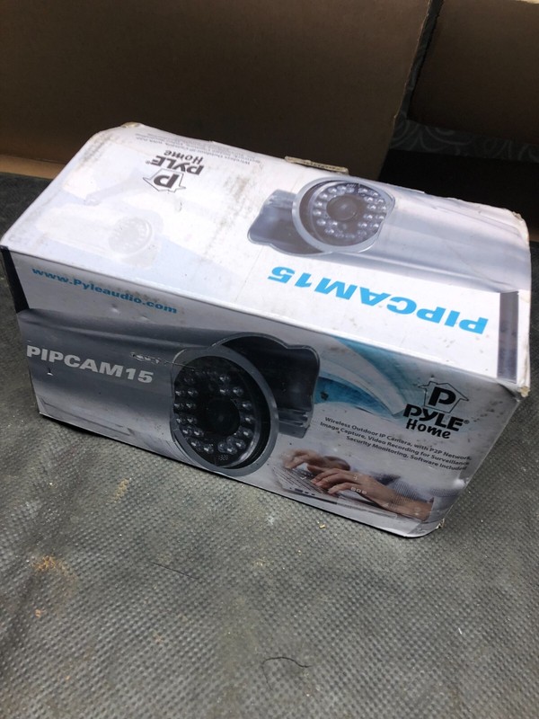 PYLE WIRELESS/WIRED P2P NETWORK PIPCAM15 NEW FREE SHIPPING