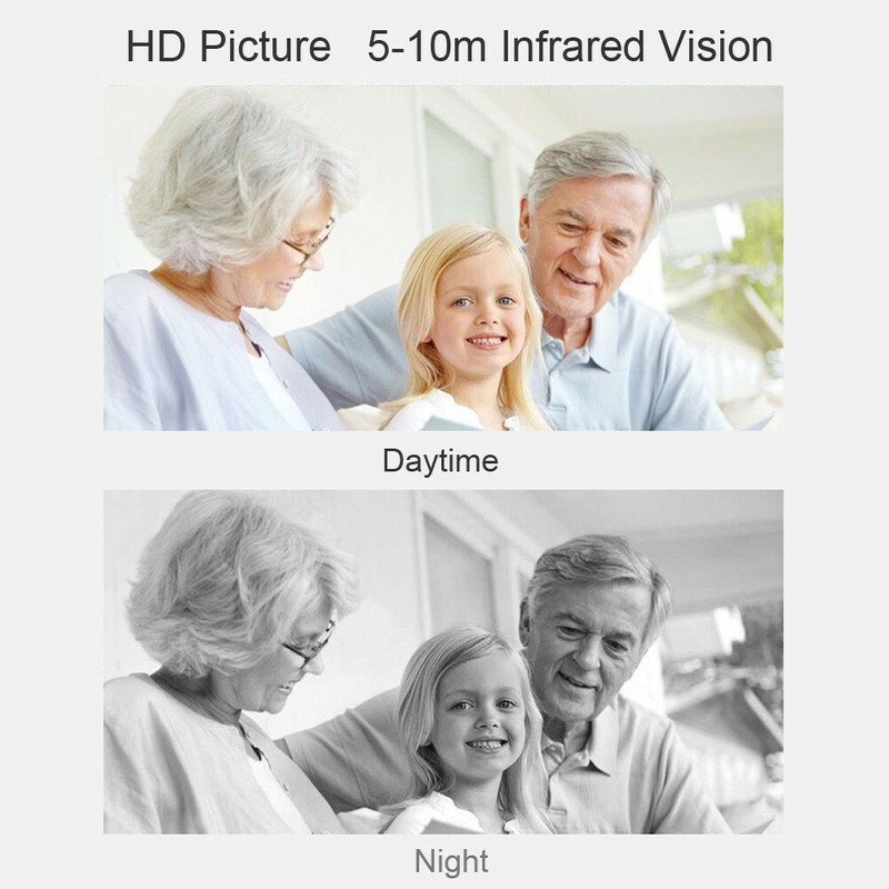 Panoramic WiFi IP Camera 1080P Security Night Vision for Home Baby Pet Monitor gallery