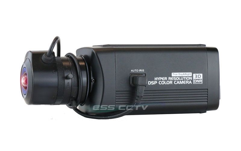 KT&C OMNI EZ HD-TVI Box Camera 2 MP 1080p CVBS analog out, DUAL power, OSD UTC