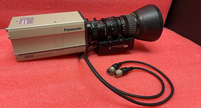 Panasonic AW-E650P Video Camera with Fujinon AW-LZ16MD73P