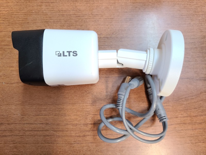 LTS PLATINUM CMHR6452N-28 5MP 2.8MM BULLET NETWORK SURVEILLANCE CAMERA AS-IS!!!