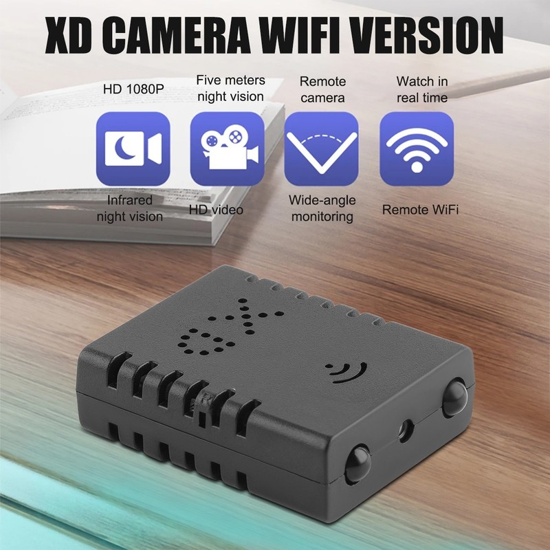 Compact USB WiFi Camera 2.4G Wireless Remote View iWFCam Night Vision No Battery gallery