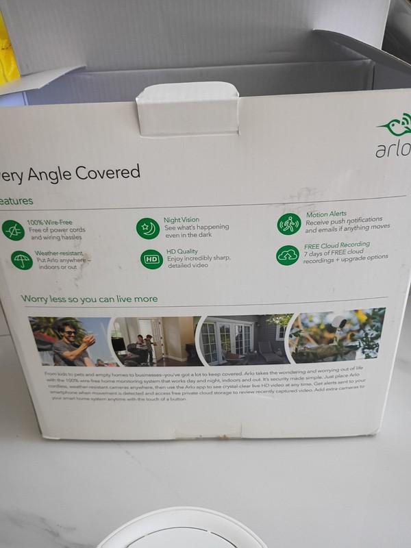 Arlo NETGEAR Wireless Security Cameras Lot Of 2 Model VMS3430 gallery