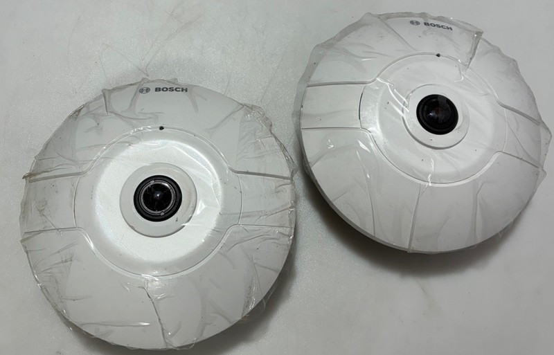 2X - Bosch Flexidome IP Panoramic 7000 MP NIN-70122-F0A 12MP 360 Outdoor Camera