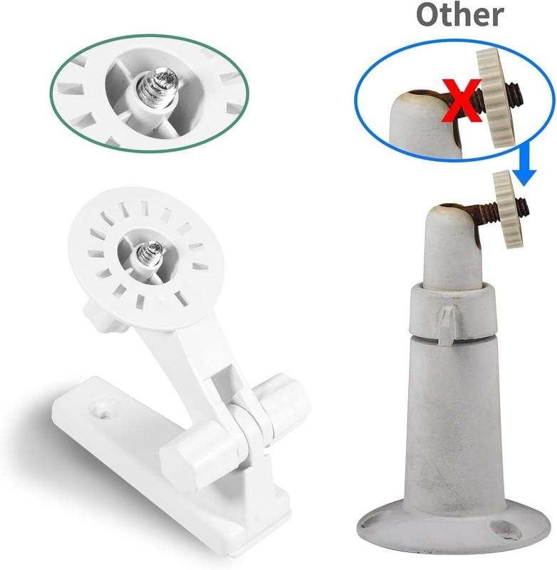 2-Pack Wall Mount, Specially Designed for Wyze Cam Pan V3, 180° Tilt Adjustab... gallery