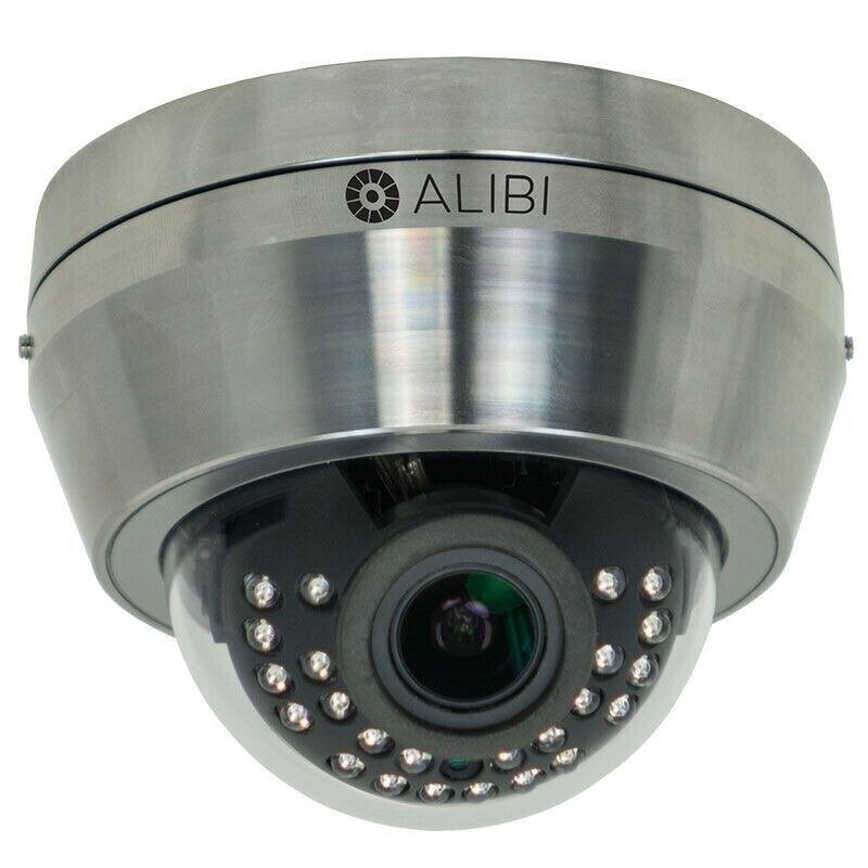 Alibi Witness Medical/Food Stainless Steel Dome Camera IR 1080p CD5021VSS NEW