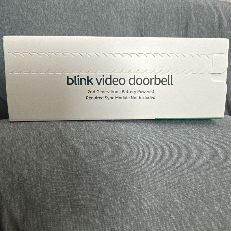 Blink Video Doorbell (2nd Generation) Battery Powered - New Sealed gallery
