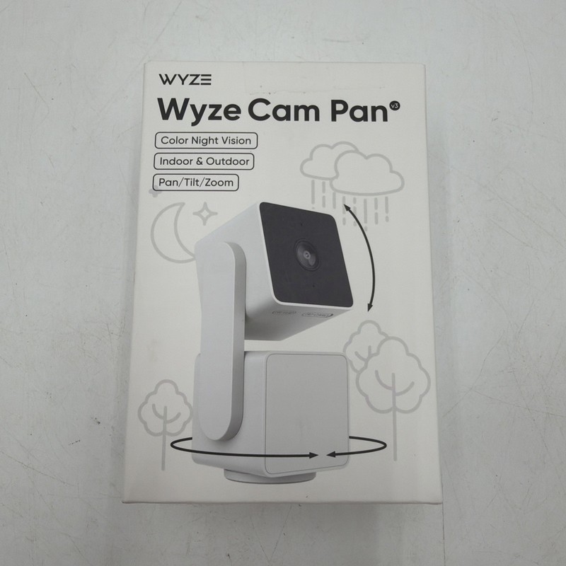 Wyze Cam Pan Indoor Outdoor Camera White WYZECPAN3 Tested