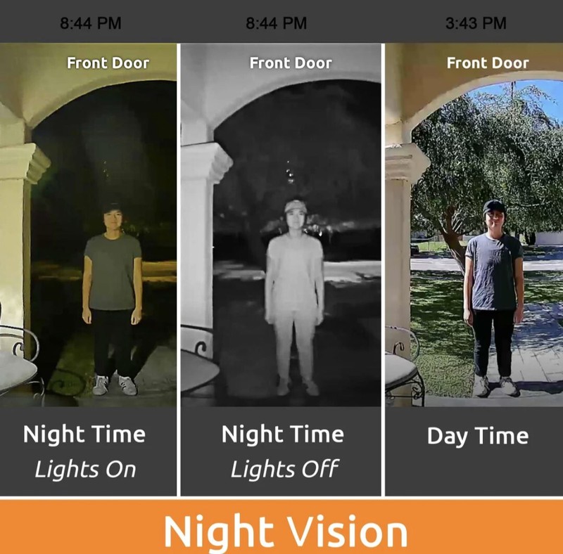 NEW Toucan Wireless Video Doorbell System w/ Rechargeable Battery Live Feed App gallery