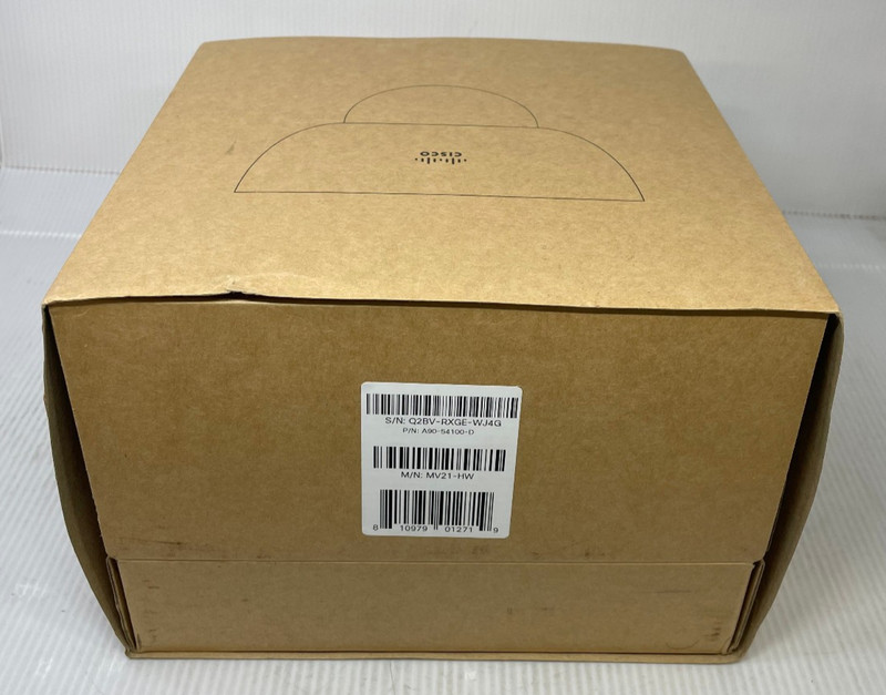 Lot of 2 Cisco Meraki MV21 MV21-HW Cloud Managed Indoor Dome Camera gallery