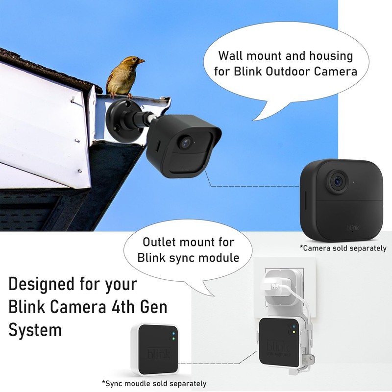 Blink Outdoor Camera Mount 5Pack - Protective Housing and 360 Degree Adjustab... gallery