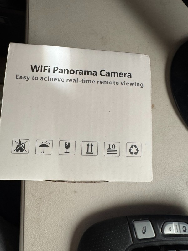 Owluck WiFi Panorama Camera 360 Panoramic View Voice Conversation. NEW NIB gallery