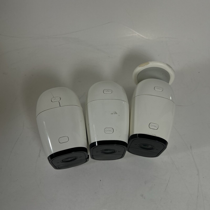 3 Netgear Arlo Pro VMC4030 Add-On Wireless Security Cameras No Batteries gallery