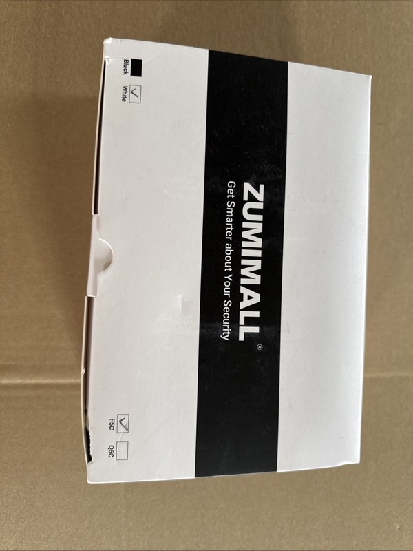 Zumimall Wireless Outdoor Security Camera 2K Battery Powered Wi-fi 2 Pack