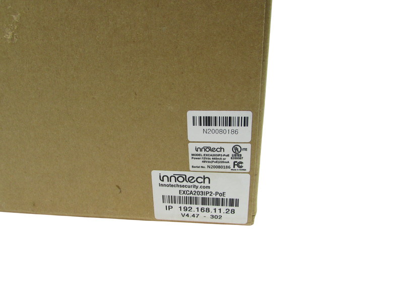 NEW InnoTech Multi-View Dome Camera EXCA203IP2-POE 24V Dome Security Camera gallery