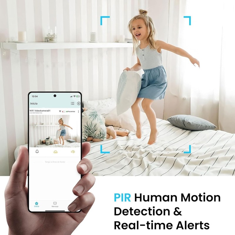 4K Mini WiFi Security Camera Wireless Indoor Night Vision Motion Alert 2.4/5G gallery