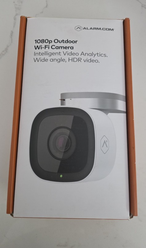 New Alarm.com ADC-V723 outdoor Wifi Camera Factory Sealed