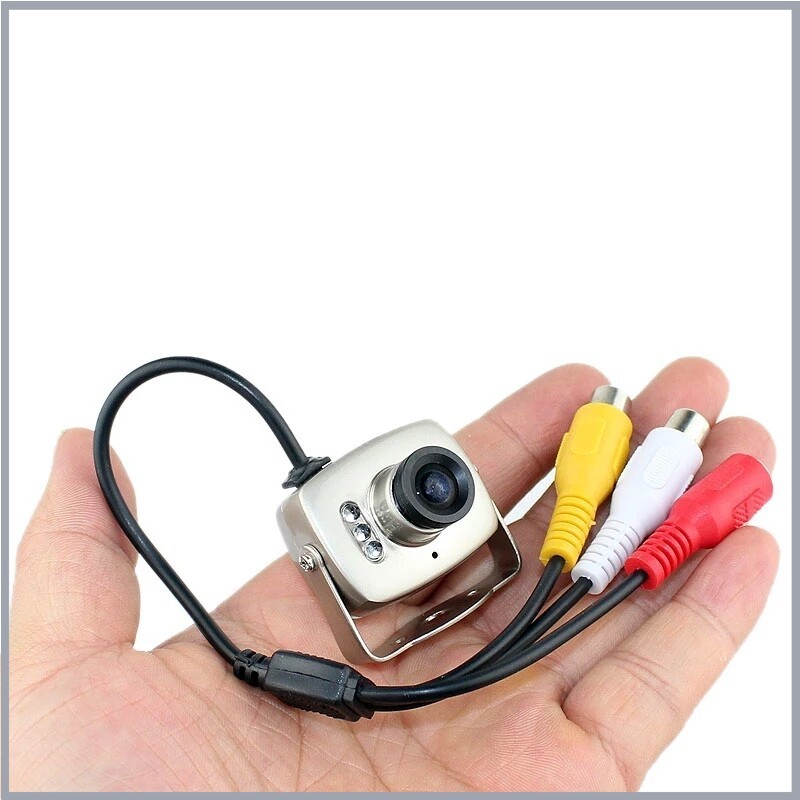 Original Surveillance Security Camera Mini LED CMOS 800TVL 1200TVL 3.6MM IR CCTV gallery