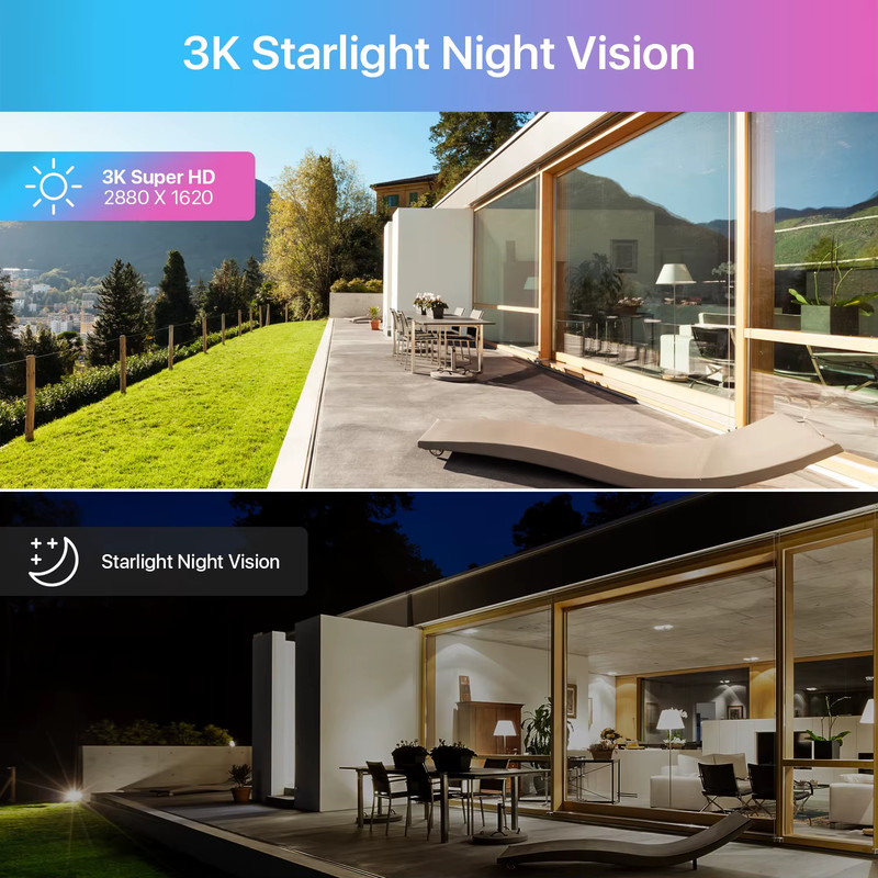 4K IP Camera Add-On Poe Security Camera Two Way Audio 8MP Ultra HD Color Night V gallery